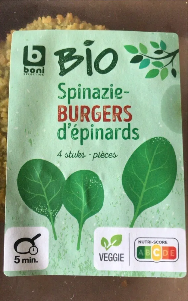 Burgers d’epinard