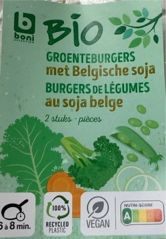 Burgers de Légumes au soja belge