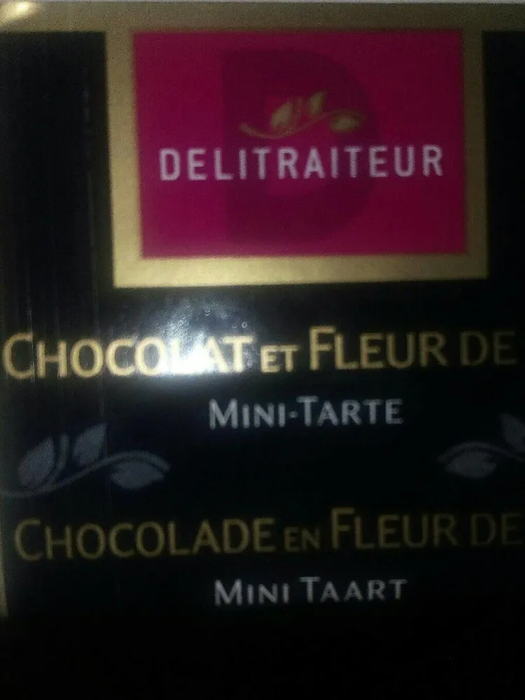mini tarte au chocolat