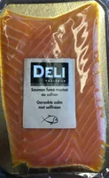 Saumon fume au safran