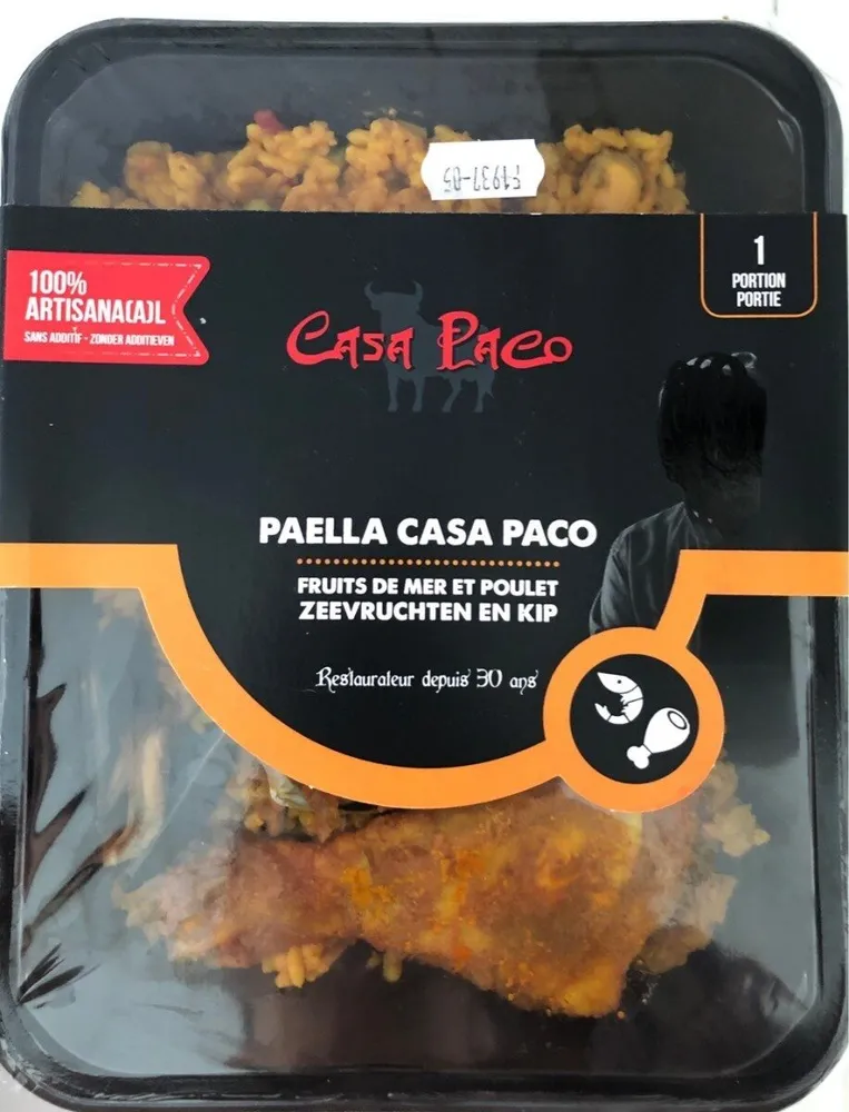 Paella casa paco