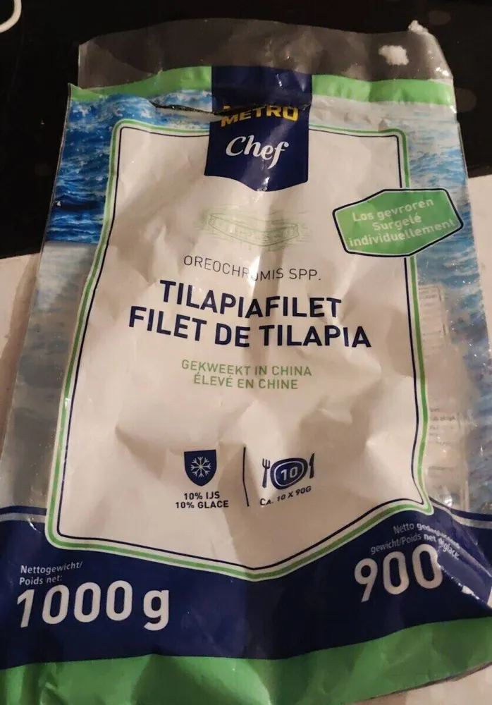 Filet de tilapia