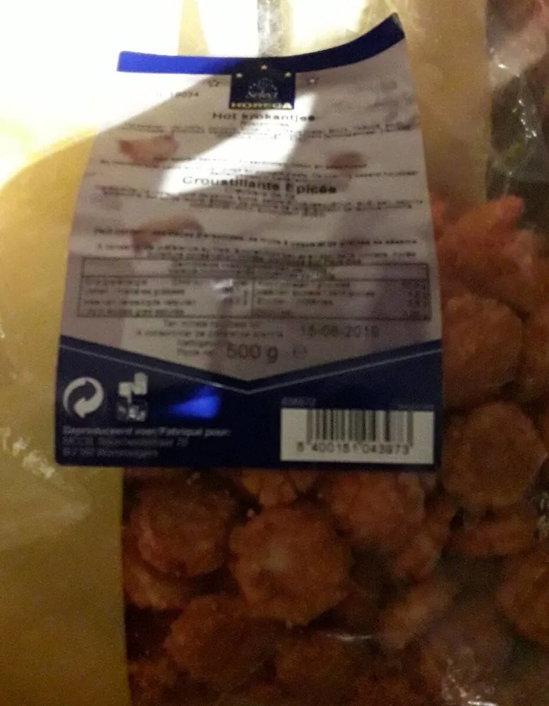 Croustillant épicé