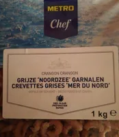 Crevettes grises mer du nord