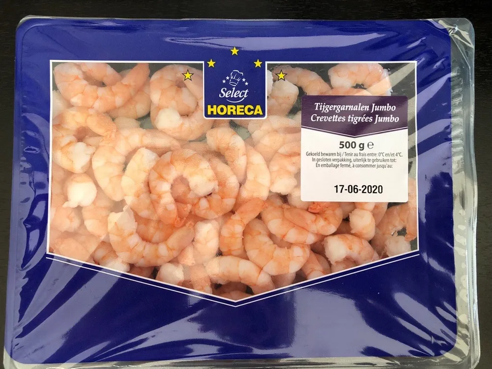Crevettes tigrées jumbo