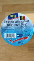 Belgische volle yoghurt