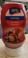 Topping au fraises
