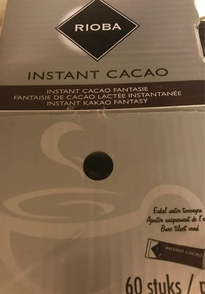 Instant cacao