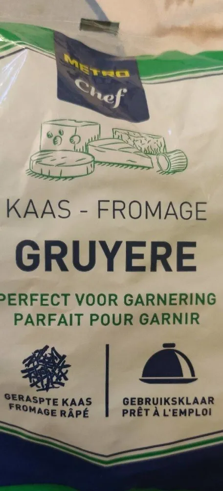 Gruyère râpé metro