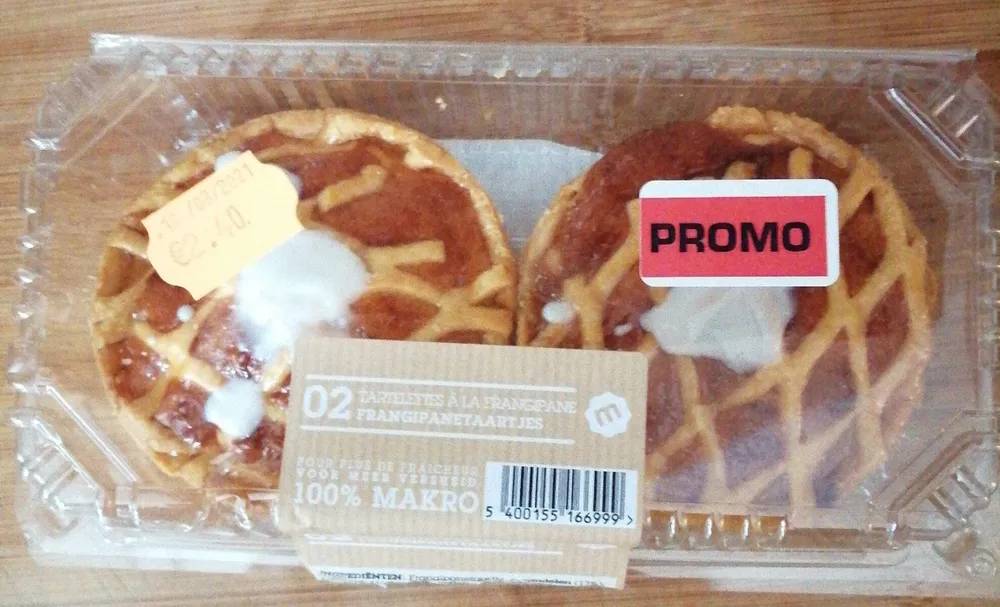 Tartelettes Frangipane