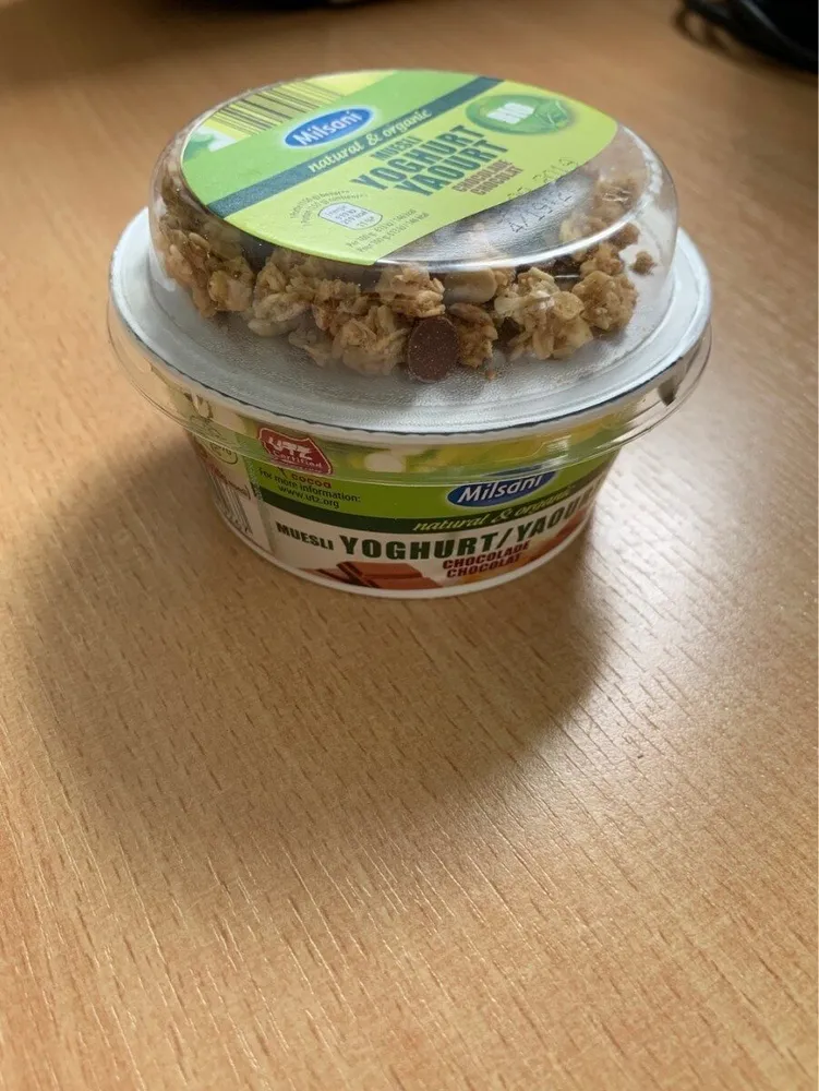 Muesli yaourt chocolat
