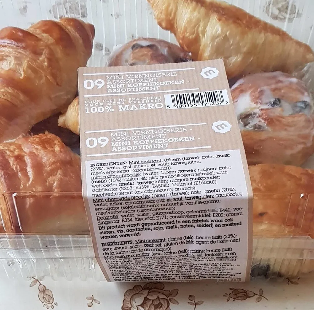 Mini viennoiserie - assortiment