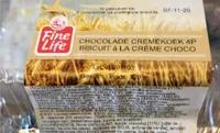 Biscuit à la crème choco
