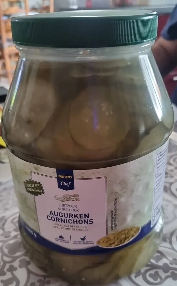 Cornichons aigre doux