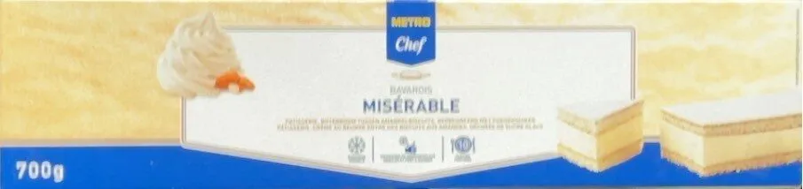 Bavarois Misérable