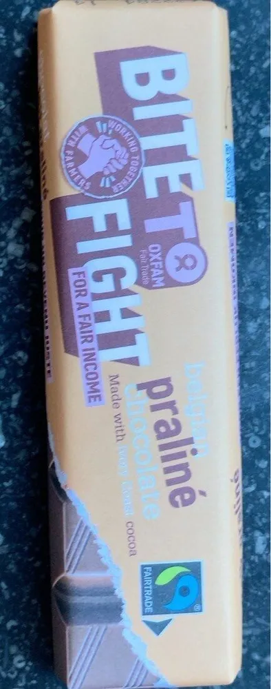 Belgian praline chocolate
