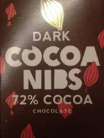 Chocolat noir bio aux pépites de cacao