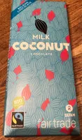 Faire trade coconut milk chocolate