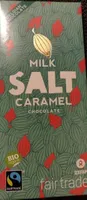 Milk salt caramel chocolate