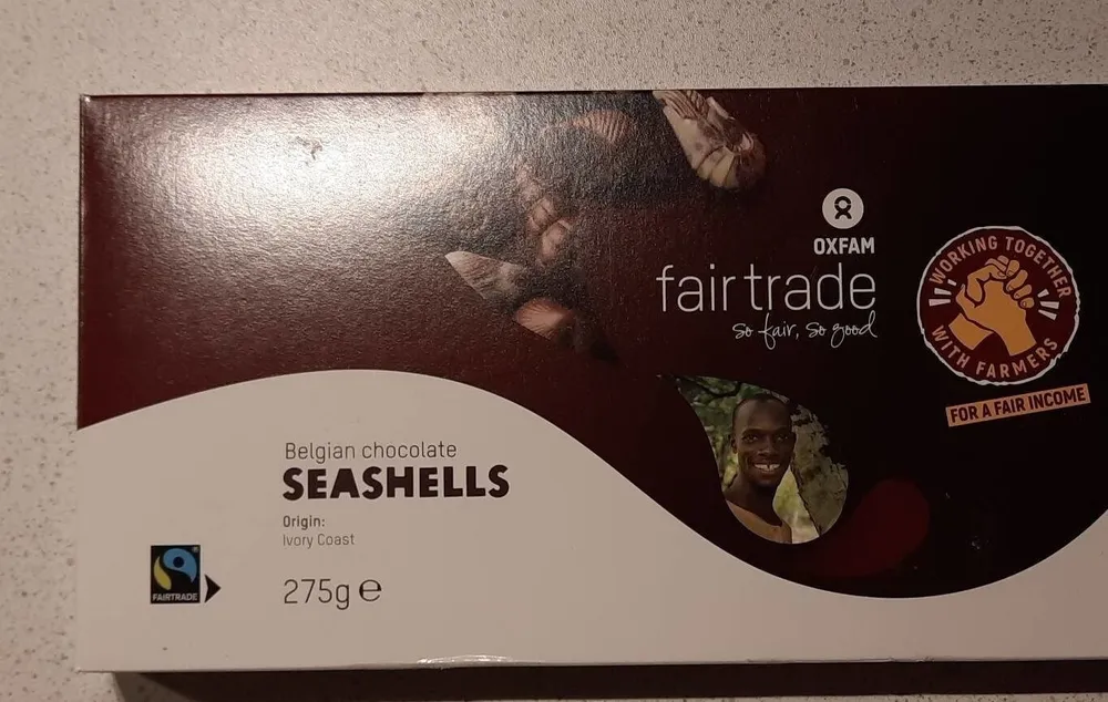 België chocolate seashells