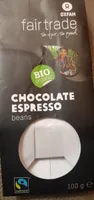 Chocolate espresso beans