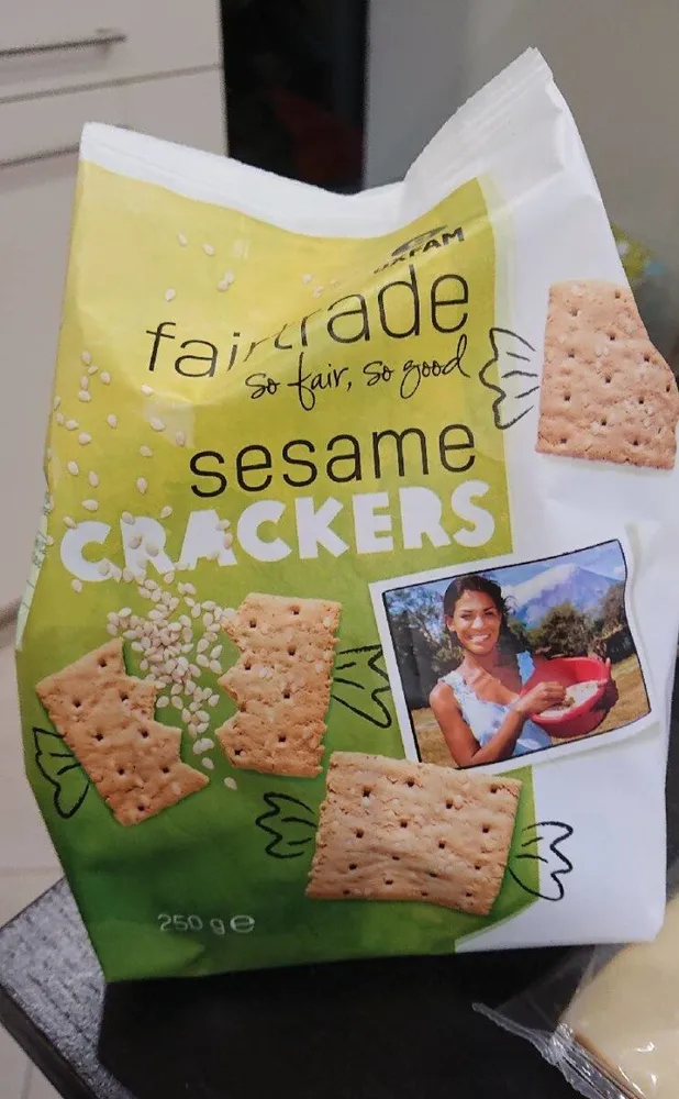 Sésame crackers