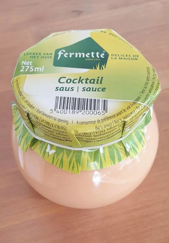 Sauce cocktail