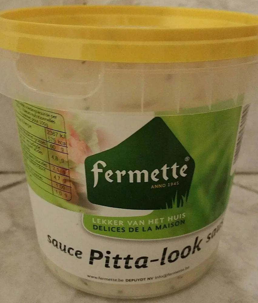 Sauce pita-look