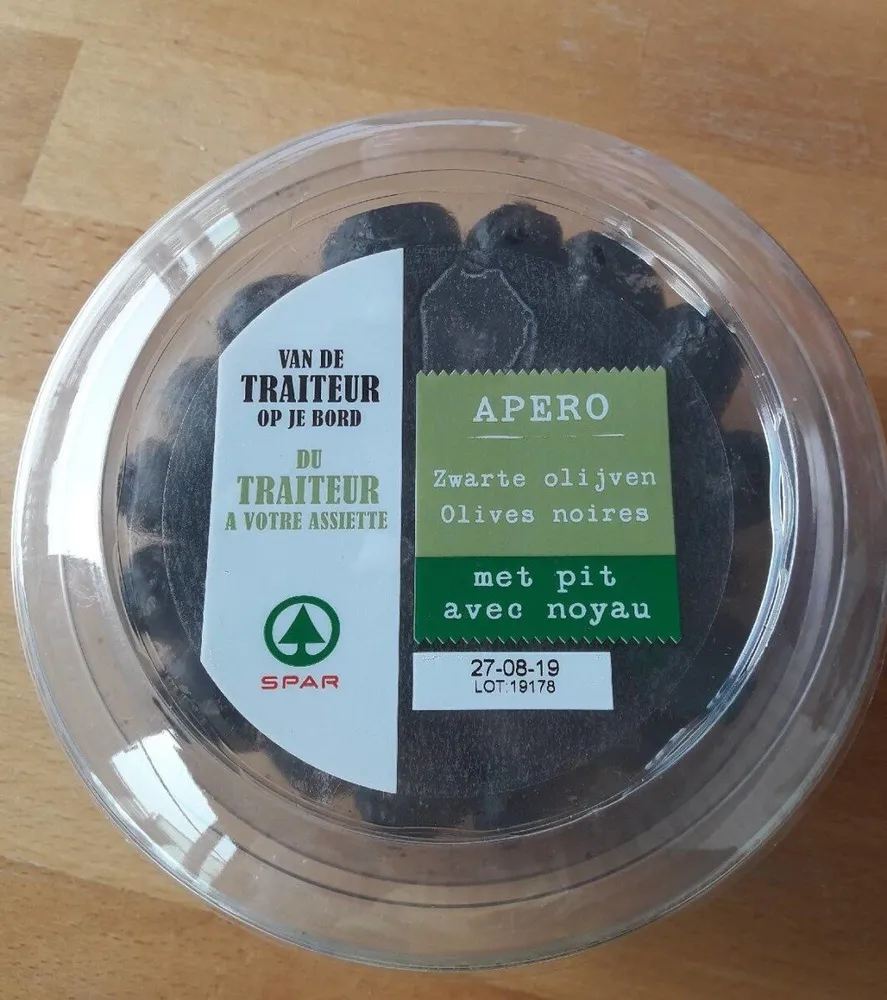 APÉRO olives noires avec noyau
