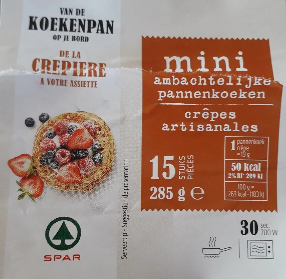Mini Crêpe artisanales