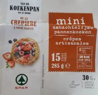Mini Crêpe artisanales