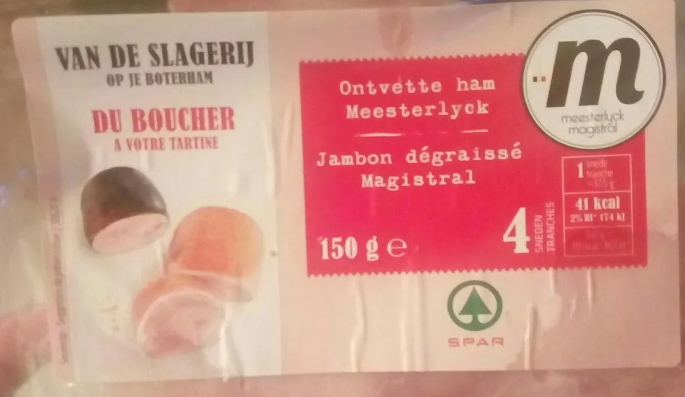 Jambon dégraissé magistral