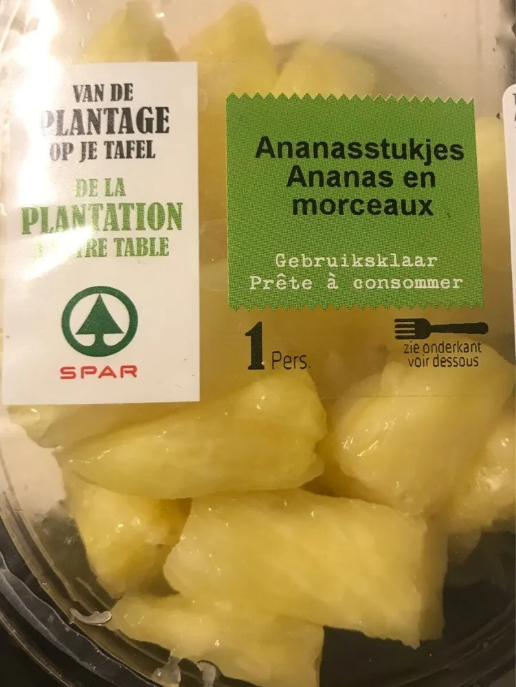 Ananas en morceaux
