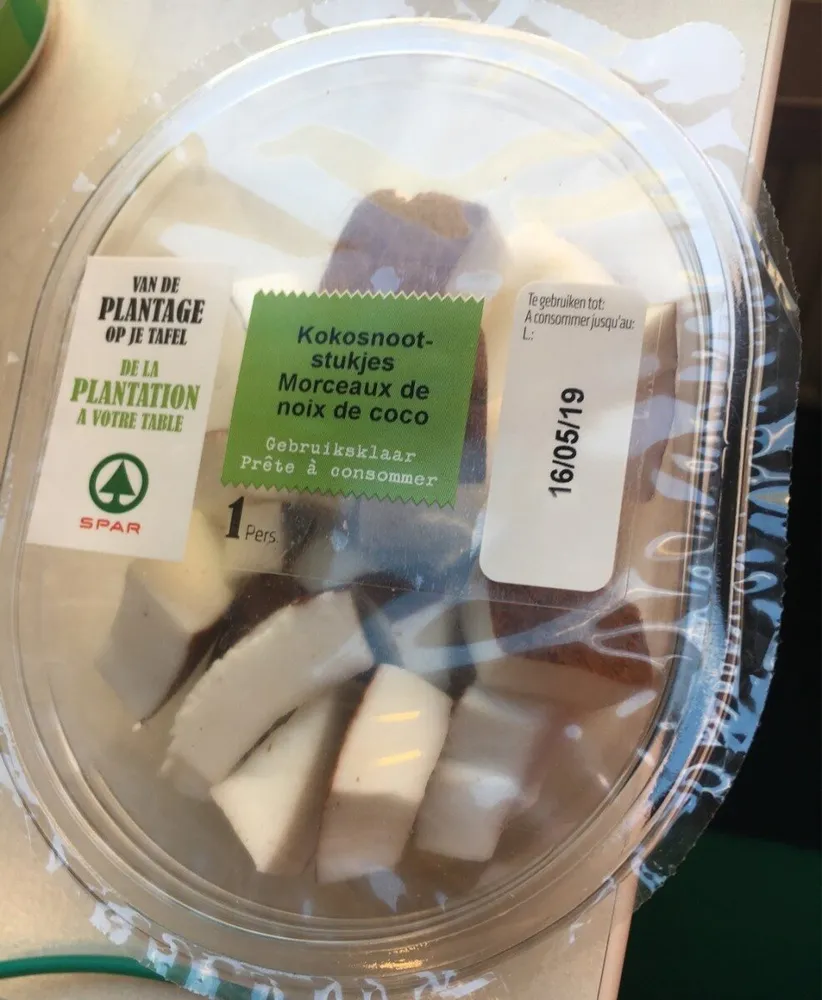 Morceaux de noix de coco