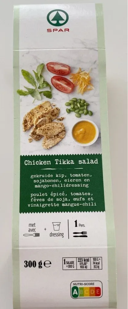 Chicken Tikka salad