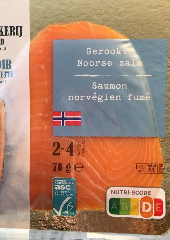 Saumon norvégien fumé