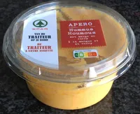 Apero Hummus met mango en curry