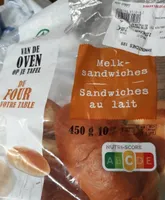 Sandwiches au lait