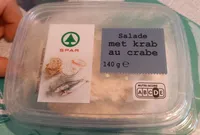 Salade au crabe