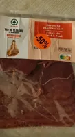 Filet de cheval fumé