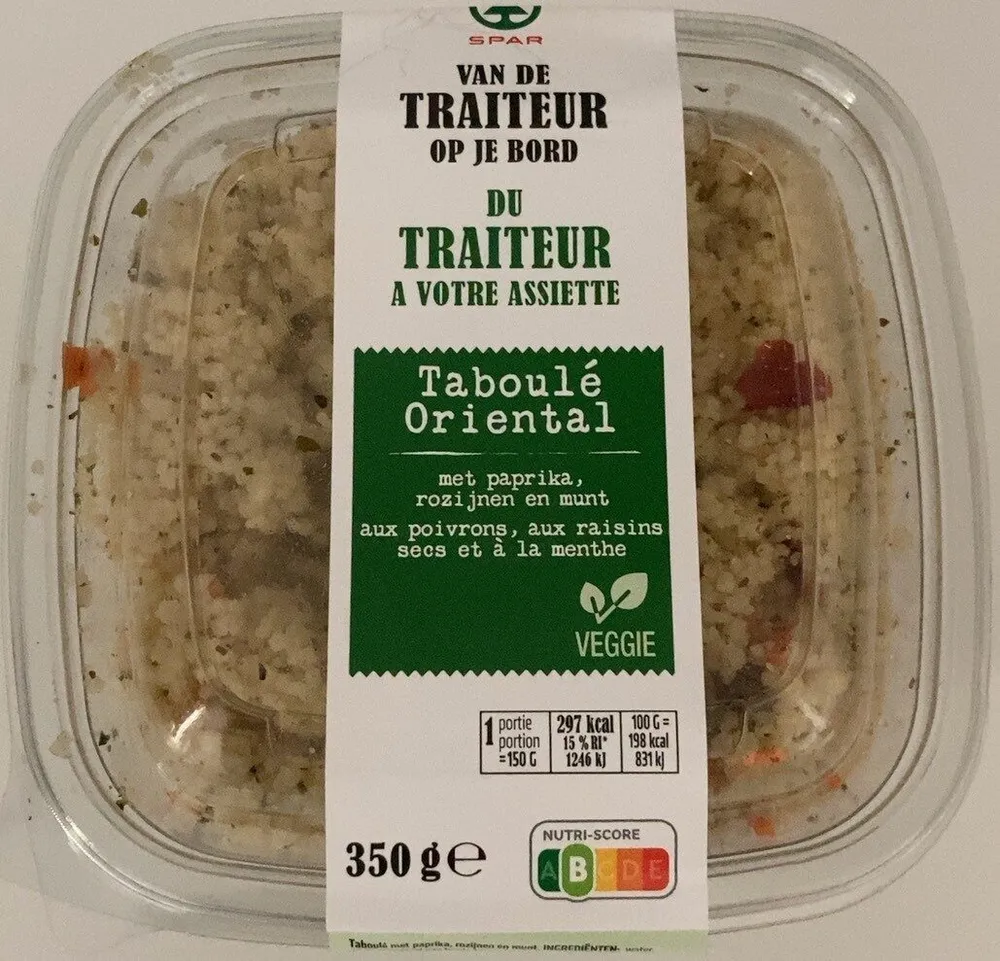Tabulé oriental Spar
