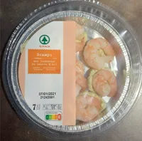 Scampi au beurre d’ail