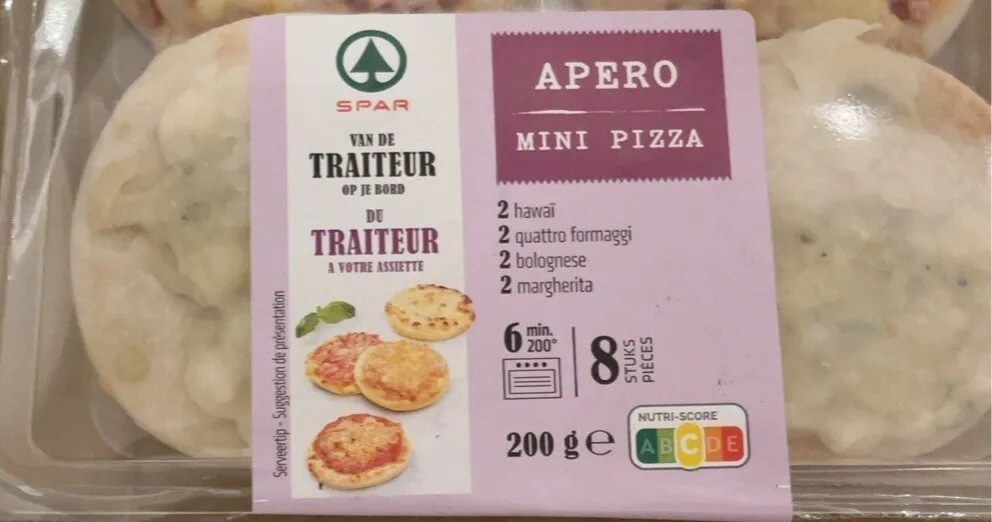 Apero mini pizza