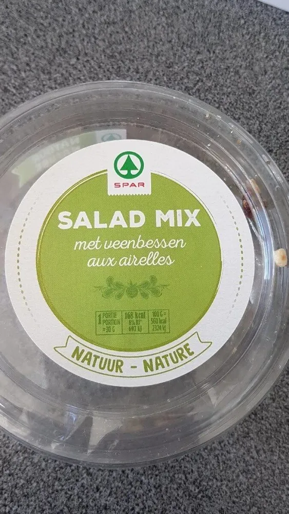 Salade mix aux Airelles