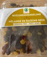 Melange de raisins secs