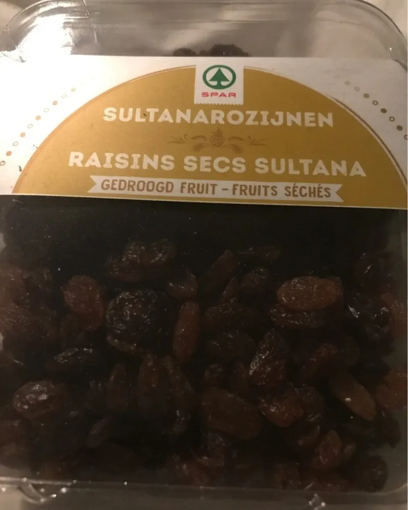 Raisins secs sultana
