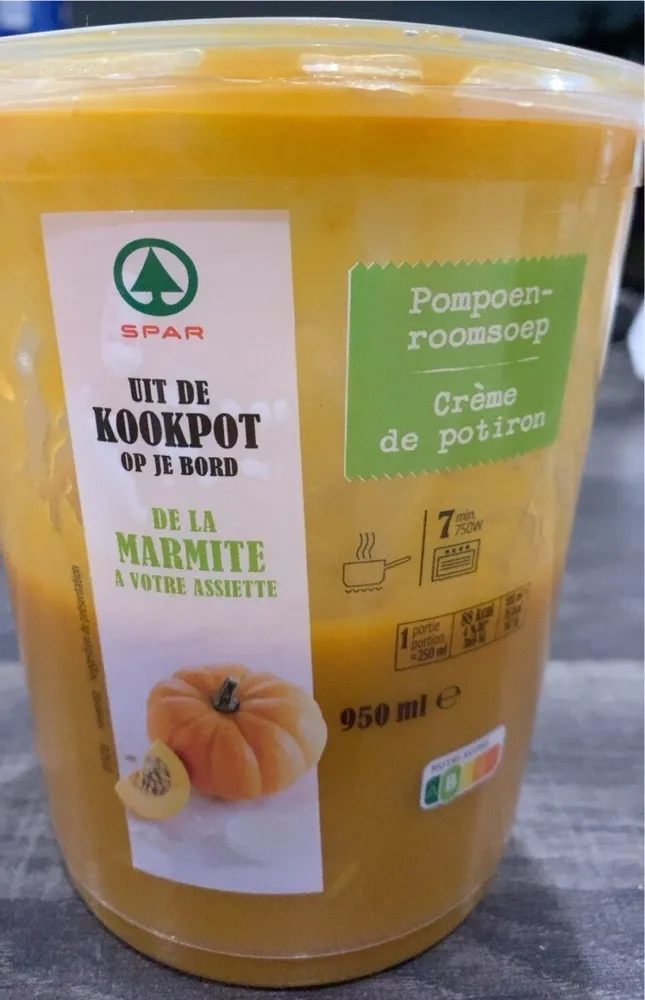 Creme de potiron