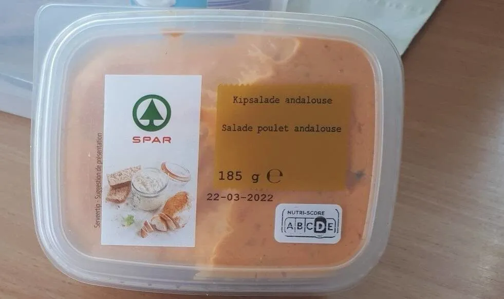 Salade Poulet Andalouse