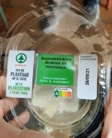 ananas en morceaux