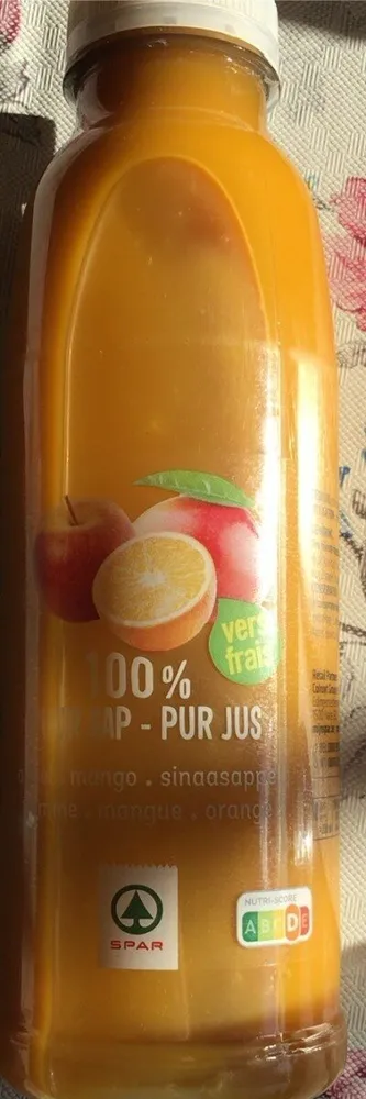 Pur jus pomme mangue